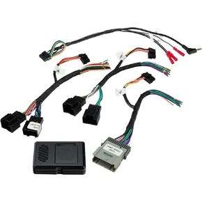 Scosche GM3000SWF GM LAN Radio Replacement Interface Adapter Retain Steering Wheel Control & OEM Amplifier, Compatible with Select 2004-up General Motors, Car Radio Wiring Harness