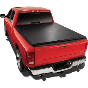 DNA Motoring TTC-RU-001 Soft Vinyl Roll-Up Tonneau Cover Compatible with 04-14 F150 5.5Ft Fleetside Bed