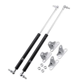 X AUTOHAUX 2pcs 17inch 20lbs Lift Supports Gas Struts Springs Universal RV Car Bonnet Tailgate Hydraulic Support Rod