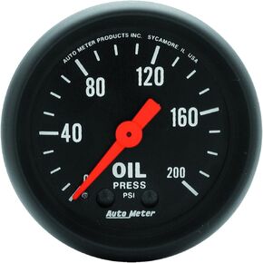 Auto Meter 2605 Z-Series Mechanical Oil Pressure Gauge