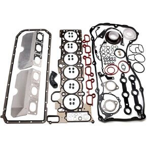 Full Engine Gasket Set Compatible with BMW 323i 323Ci 325i 325Ci 325Xi 325Ti 328i 328Ci 330i 330Ci 330Xi 525i 530i X3 X5 Z3 Z4 2.5L 2.8L 3.0L L6 M54