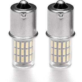 1156 LED Bulb 12V 24V LED Reverse Lights 1141 1003 7506 BA15S P21W Super Bright 6000K Replacement for Car Back up Tail Brake Lawn Mower Lights, 2 Pack