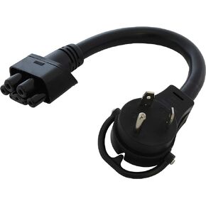 AC WORKS EV Charging Adapter for Tesla Use (TT-30P RV/Trailer 30A Gen2)