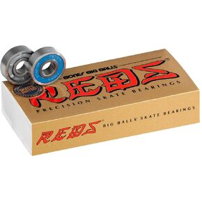 Bones Big Balls Reds Skate Bearings 8mm 16 Pack
