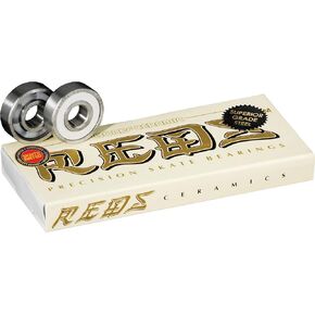 Bones Ceramic Reds Skateboard Bearings 8 Pack