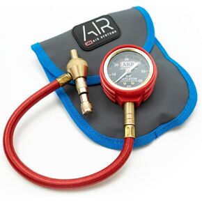 ARB ARB600 E-Z Deflator Kit 10-60 PSI 0-4 BAR Tire Pressure Gauge Rapid Air Down for Offroad Include Recovery Gear Pouch