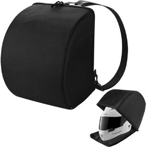 Cosmos Motorcycle Helmet Bag Heavy Duty Helmet Sling Backpack with Foam Padding and Adjustable Strap for Carry & Storage of Motorcycle Helmet, Racing Helmet, Off-road Helmet, Motorcycle Accessories