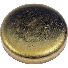 Dorman 565-068 Brass Cup Expansion Plug 1-41/64 In., Height 0.351 Compatible with Select Dodge Models, 10 Pack