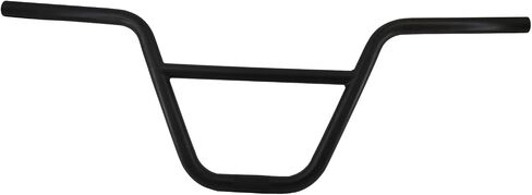 BMX المقاود دراجة المقود الصلب دراجة مقبض القضبان دراجة أجزاء العالمي يناسب الدراجات 22.2 مللي متر بار نهاية 9.4 ''ارتفاع 29.1'' طول أسود in Saudi Arabia