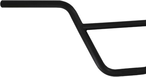 BMX المقاود دراجة المقود الصلب دراجة مقبض القضبان دراجة أجزاء العالمي يناسب الدراجات 22.2 مللي متر بار نهاية 9.4 ''ارتفاع 29.1'' طول أسود in Saudi Arabia