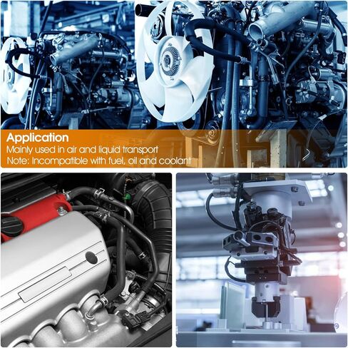 خرطوم أنابيب فراغ سيليكون خط خرطوم أنابيب فراغ سيليكون خط أنابيب فراغ سيليكون أسود (1/8 بوصة (3 مم)، 5 قدم) in Kuwait