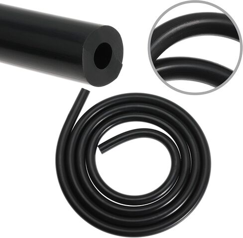 خرطوم أنابيب فراغ سيليكون خط خرطوم أنابيب فراغ سيليكون خط أنابيب فراغ سيليكون أسود (1/8 بوصة (3 مم)، 5 قدم) in Kuwait