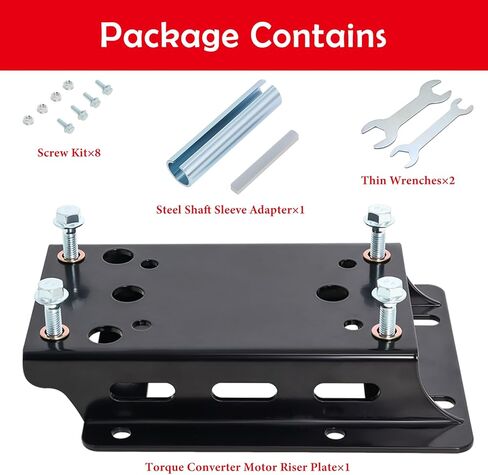 حامل لوحة رفع المحرك لمحول عزم الدوران لمحرك بريداتور 196cc 212cc لدراجة كولمان الصغيرة CT200U BT200X Baja Warrior MB200، رفع 1-3/4 بوصة - مع كم عمود فولاذي 5/8 بوصة × 3/4 بوصة × 3 بوصة in Kuwait