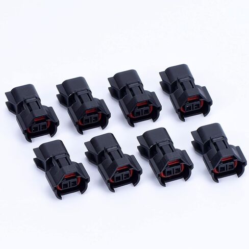 8 pcs Fuel Injector Adapter Connector Kit Replacement for EV1 to USCAR EV6 & EV14 LS1 LS2 LS3 All kinds of adapter connectors (CYX001) in Kuwait