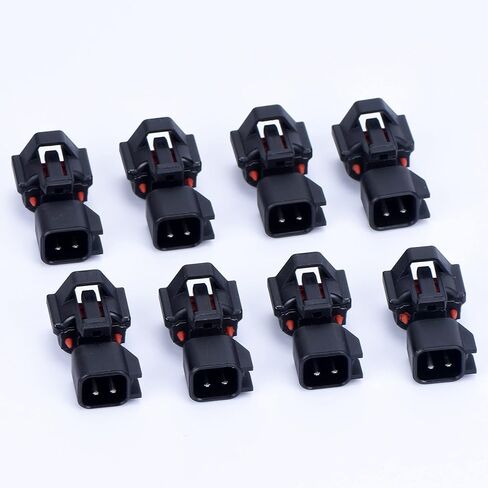 8 pcs Fuel Injector Adapter Connector Kit Replacement for EV1 to USCAR EV6 & EV14 LS1 LS2 LS3 All kinds of adapter connectors (CYX001) in Kuwait