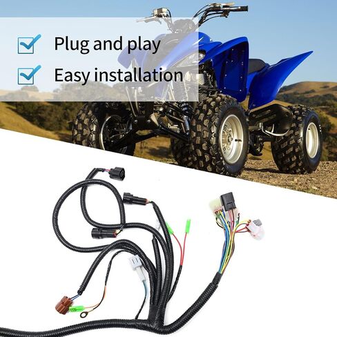 UOIENRT 5LP-82590-10-00 Electrical Wiring Wire Harness Replacement for 2002-2004 Yamaha Raptor 660R 660 YFM660R in Saudi Arabia