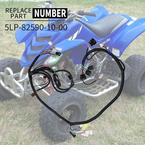 UOIENRT 5LP-82590-10-00 Electrical Wiring Wire Harness Replacement for 2002-2004 Yamaha Raptor 660R 660 YFM660R in Saudi Arabia