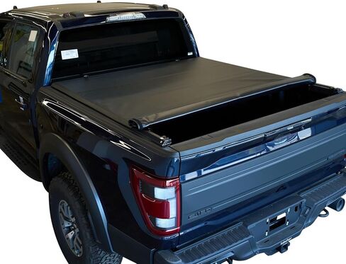 غطاء Xuhefaer ناعم قابل للطي متوافق مع 2019+ Dodge Ram 1500 مقاس 5.6 بوصة/65.6 بوصة - 67.4 بوصة (باستثناء الجسم الكلاسيكي) (بدون صندوق رام) NR097. in Kuwait