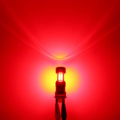 PHINLION 3200 Lumens 3157 LED لمبة بيضاء، 6000K فائقة السطوع 3056 3156 3057 4114 4157 لمبة LED للنسخ الاحتياطي للأضواء العكسية وأضواء الجري النهارية DRL، حزمة من 2 in Kuwait
