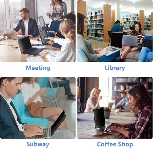 شاشة خصوصية MacBook Pro 14، شاشة خصوصية مغناطيسية متوافقة مع Macbook Pro 14 بوصة 2023 2022 2021 A2779 M2 A2442 M1، شاشة خصوصية سهلة التشغيل/الإيقاف مضادة للظهور، مضادة للضوء الأزرق ومضادة للوهج in Kuwait