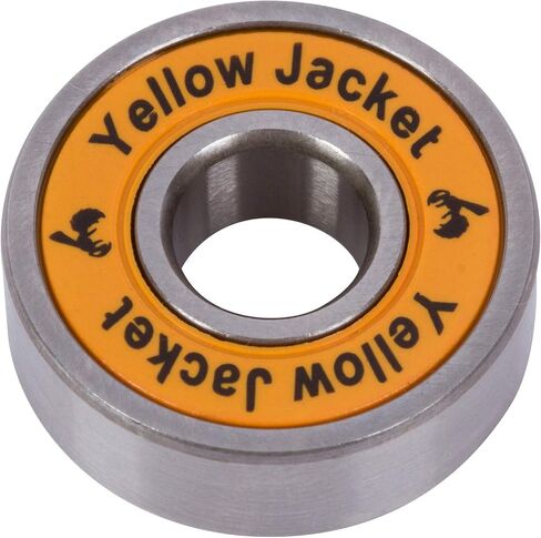محامل تزلج مضمنة ممتازة من Yellow Jacket، محامل تزلج دوارة، 608، ABEC (عبوة من 16) in Saudi Arabia