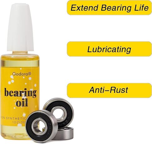 زيت تشحيم محمل لوح التزلج جودورا 1 أونصة | زيت محمل، زيت تشحيم محمل تزلج عالي الجودة، تشحيم محمل فائق النعومة لألواح التزلج والدراجات البخارية والزلاجات الدوارة in Kuwait