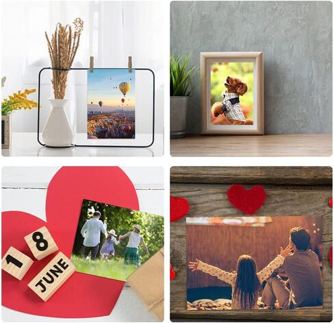 100 Sheets Photo Paper, 3.5" x 5" Premium Glossy Photo Paper Picture Paper 180 gsm Printer Brochure Paper Glossy, Office Supplies in Saudi Arabia