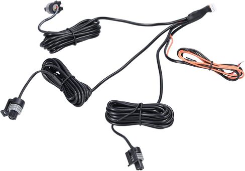 مقياس ضغط الهواء ثلاثي العرض LED مقياس تعليق الهواء الرقمي 0-220PSI مع 3 قطع أجهزة استشعار 1/8NPT in Kuwait