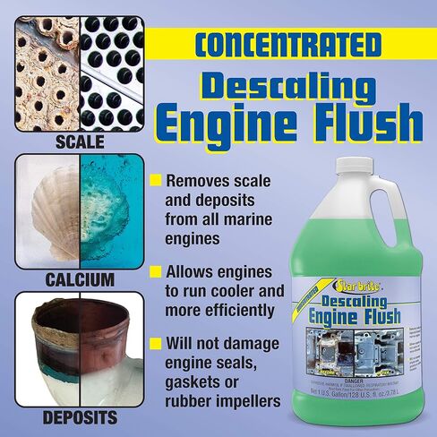 STAR BRITE Descaling Motor Flush - 1 GAL (092600), Green, 128 Fl Oz (Pack of 1) in Saudi Arabia