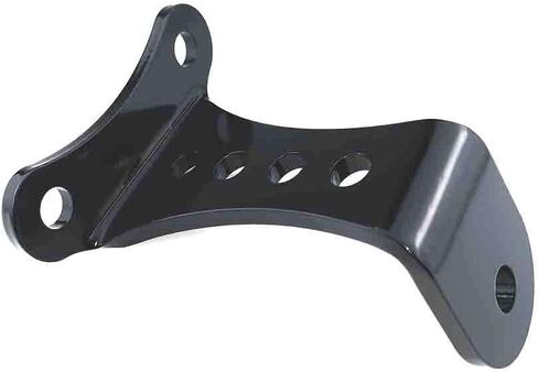 مصباح أمامي بدون حواجب مثبت باللون الأسود Harley Sportster Big Twin Triumph Universal 3.5 بوصة مطلي بمسحوق أسود in Kuwait