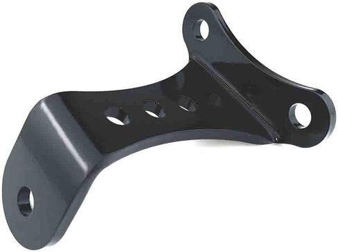 مصباح أمامي بدون حواجب مثبت باللون الأسود Harley Sportster Big Twin Triumph Universal 3.5 بوصة مطلي بمسحوق أسود in Kuwait