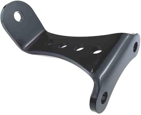 مصباح أمامي بدون حواجب مثبت باللون الأسود Harley Sportster Big Twin Triumph Universal 3.5 بوصة مطلي بمسحوق أسود in Kuwait