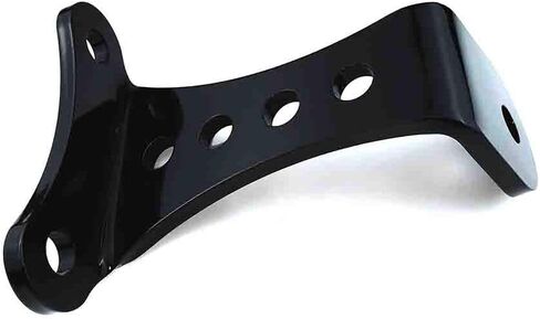 مصباح أمامي بدون حواجب مثبت باللون الأسود Harley Sportster Big Twin Triumph Universal 3.5 بوصة مطلي بمسحوق أسود in Kuwait