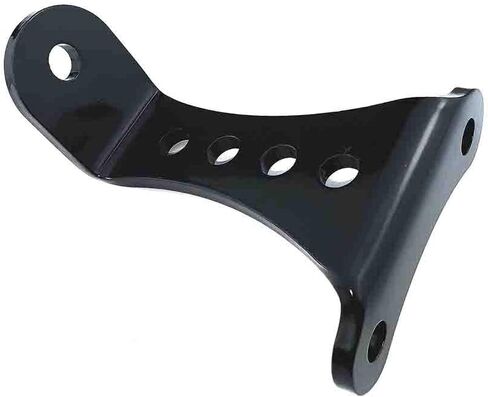 مصباح أمامي بدون حواجب مثبت باللون الأسود Harley Sportster Big Twin Triumph Universal 3.5 بوصة مطلي بمسحوق أسود in Kuwait