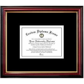 Manhattan Espresso 7x9 Elegant Document Display Frame