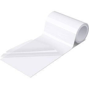 TPU Ice Rink Liner Patch Repair Kit 3.9 Inch x 79 Inch Adhesive Patches for Ice Rink Liner White Repair Patch Tape for Hockey and Skating Supplies