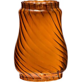 Twlight Oil Lamp Shade- Agate Red
