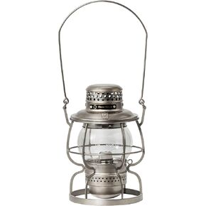 Oil Lamp, Kerosene Oil Burning Lantern- Railroad Black