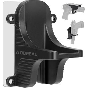 Magnetic Gun Mount, Hole Free Gun Holster for Vehicle Home or Office, Side Magazine Magnetic Suction Concealed Gun Magnet for Pistol in Wall, Desk