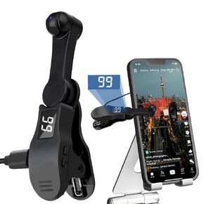Auto Clicker For iPhone iPad, Adjustable Speed Physical Clicker,Phone Auto Digital Display Clicker for Android IOS, Suitable for Gaming, Reward Tasks