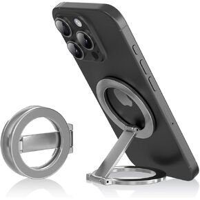 Double-Sided Magnetic Cell Phone Holder - & Stand for iPhone12，13，14，15，16，MagSafe Accessories，Magnetic Phone Ring Holder, Magnetic Phone Grip with 2