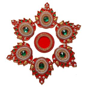 Acrylic Diwali Rangoli/Home Decor/Gift for Home/Handcrafted/Floor Stickers/Wall Stickers/Wall Decoration/Floor Decoration/Acrylic Rangoli E