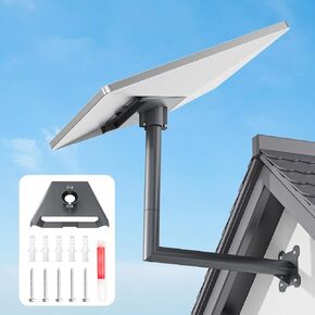 Starlink Gen 3 Roof Mount, Starlink Gen 3 Mount Kit with Starlink Gen 3 Pipe Adapter, 360° Rotatable Starlink Roof Mount, Sturdy Material Starlink Gen 3 Pole Mount, for Rooftops, Yachts, Campers