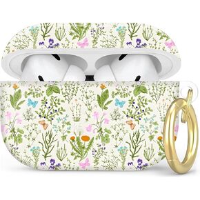 متوافق مع غطاء حافظة AirPod Pro الجيل الثاني/الأول مع سلسلة مفاتيح، حافظة سماعة رأس لاسلكية واقية كاملة مضادة للصدمات لجهاز Airpod Pro 2023/2022/2019 (أحمر أبيض) in Kuwait