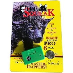 Kill Squeak Trap Bait Digital Caller - Battery Powered Predator Attractor - 6 Pack