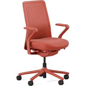 Branch Verve Chair - High Performance Executive Office Chair with Contoured Seat Back and Adjustable Lumbar Rest - High Density Foam Cushion with Aluminum Base - Up to 275 lbs - Wheat