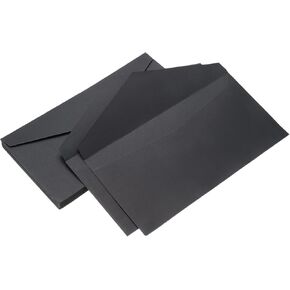 MECCANIXITY 25 Packs Envelopes Vintage Stationery Aged Paper Light Khaki Stationery Old Fashion Paper for Letter Writing, Invitations, Wedding-8.7x4 Inch