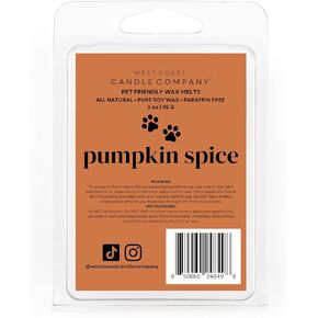 Pet Friendly Wax Melts | Pet Safe Wax Melts | All Natural Dog Safe Wax Melts | Non-Toxic Wax Melts | Pet Odor Eliminator | Pure Soy Wax Melts | Veterinarian Approved (Chai Latte)