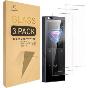 Mr.Shield Screen Protector compatible with DODOSOUL MP3 M800 [Tempered Glass] [3-Pack] [Japan Glass with 9H Hardness]