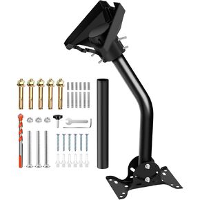 Starlink Gen 3 Mount- Adjustable,Heavy Duty Starlink Roof & Wall Mount Easy Installation starlink Pole Mount Compatible with Gen3 / V3 Starlink Standard Dish